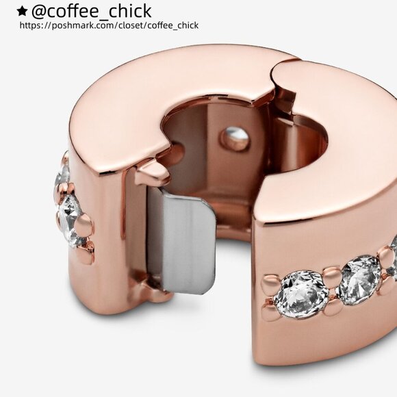 Pandora Sparkling Row Spacer Charm - Picture 4 of 5